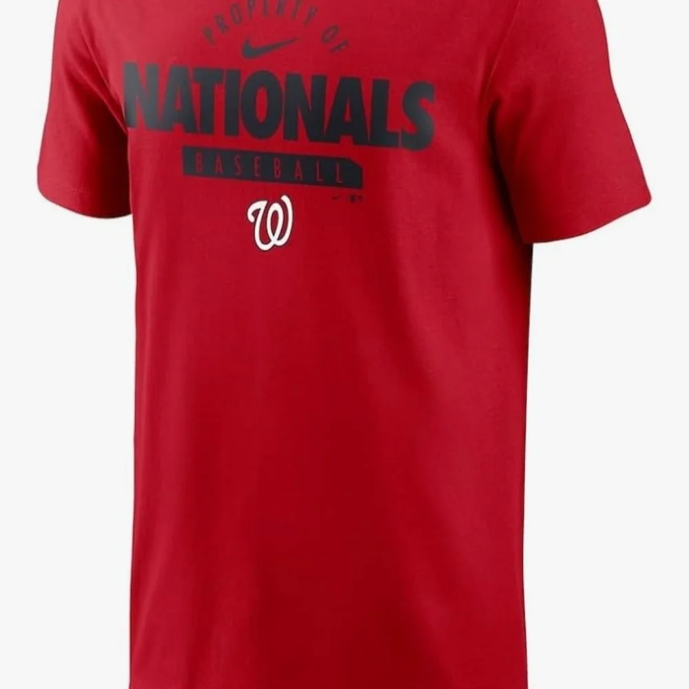 Nike Red Washington Nationals Tee